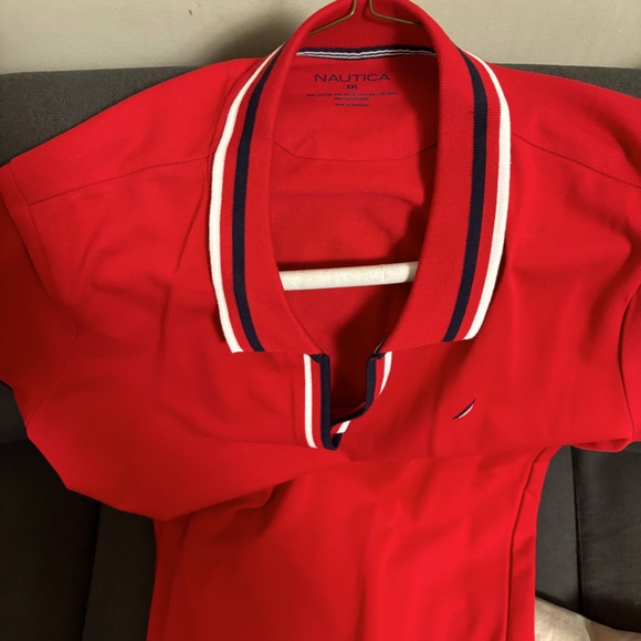 Nautica Red polo - Picture 1 of 2